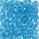 Facet Kralen Turquoise, 45st.