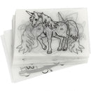 krimpfolie met piraten en unicorn 14,5 cm 36 stuks