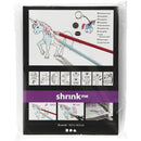 krimpfolie met piraten en unicorn 14,5 cm 36 stuks