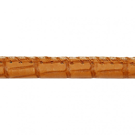 krokodillenkoord bruin 6 mm 50 cm