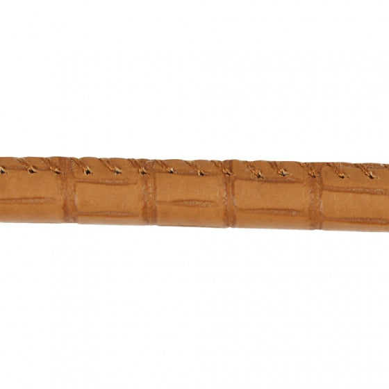 krokodillenkoord bruin 6 mm 50 cm
