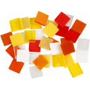 Mini Mozaiek Rood/Oranje 1x1mm, 25 gram