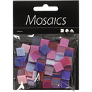 Mini Mozaiek Paars 10x10mm, 25 gram
