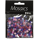 Mini Mozaiek Paars 10x10mm, 25 gram