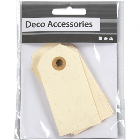 labels beige 4 x 8 cm karton 1000 stuks