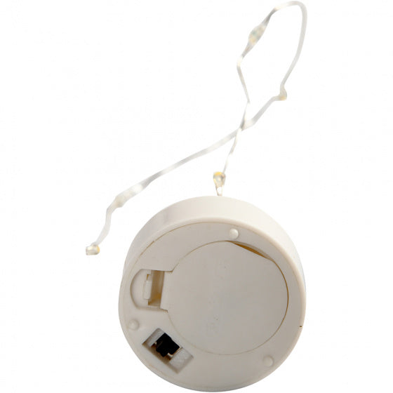 LED lichtslinger zilver 27cm