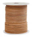 leerkoord bruin 2 mm dik 50 m