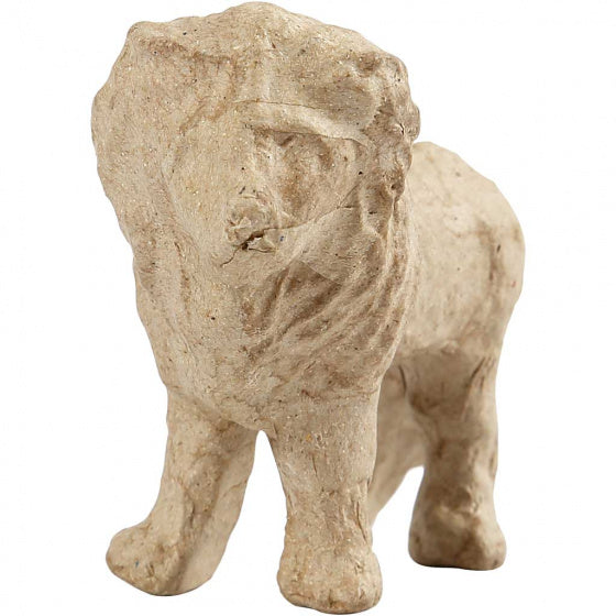 Leeuw 9 x 13 cm bruin