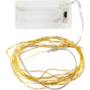 lichtsnoer 20 lampjes goud LED 3,15m