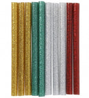 lijmpatronen gekleurde glitter mini 10 stuks 10 cm