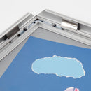 lijst A4 zilver aluminium 33 x 24 cm