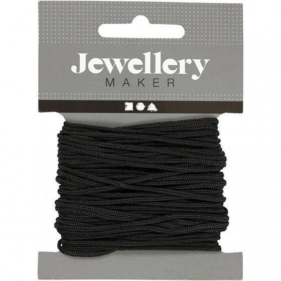 Macrame Koord Zwart, 8m