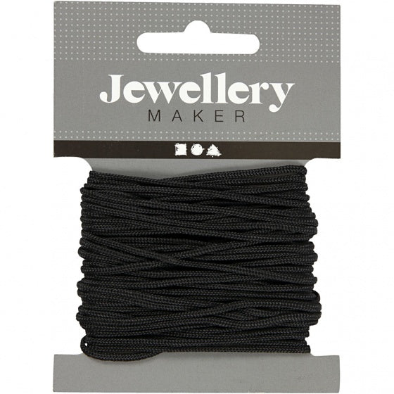 Macrame Koord Zwart, 8m