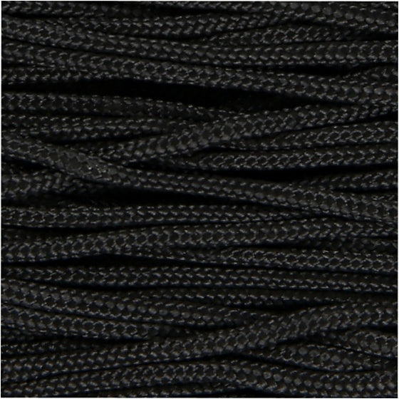 Macrame Koord Zwart, 8m
