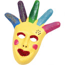 maskers papier-maché 6 stuks