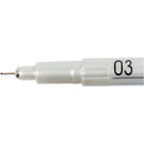 medallion tekenpen zwart 0,3mm lijndikte