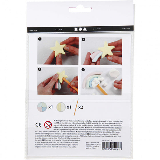 Mini Creatieve Set, boetseren potloden 1set