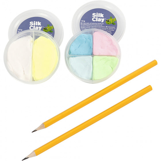 Mini Creatieve Set, boetseren potloden 1set