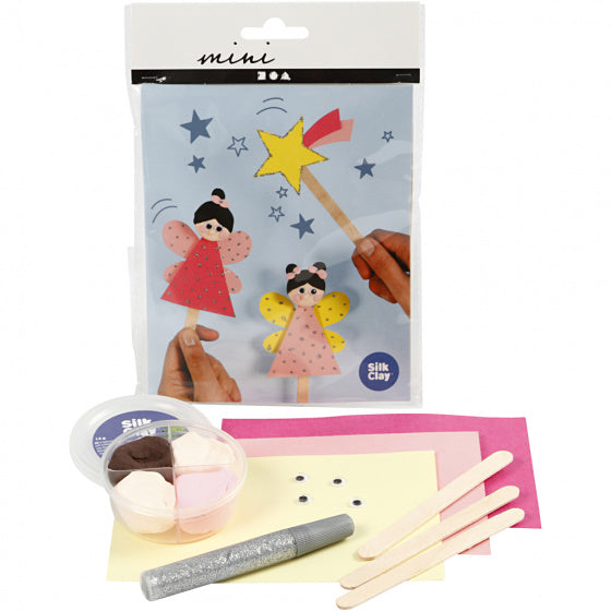 Mini Creatieve Set ijsstokjesfiguren-prinsessen 1set