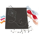 mini creatieve set: string art vlieger