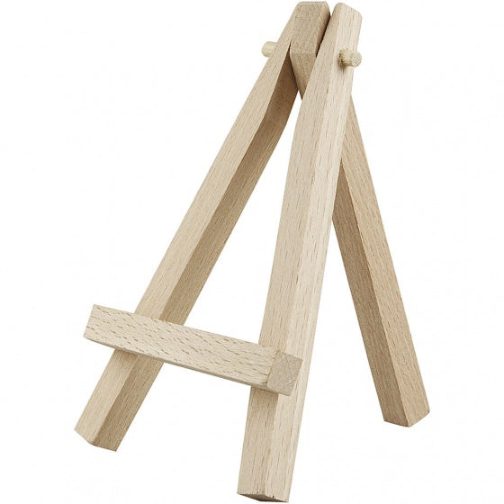 mini schilderezel hout 11,5 cm