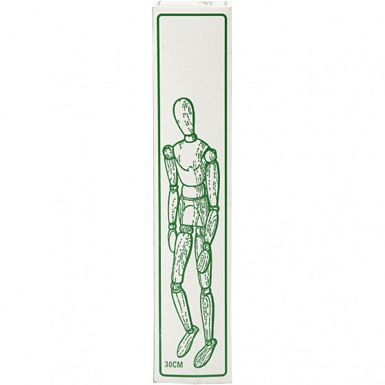 model man hout 30 cm