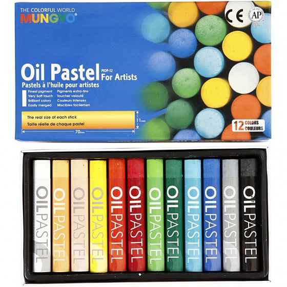Jumbo Oliepastels, 12st.