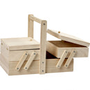 naaidoos hout unisex 24 x 16,3 x 19 cm