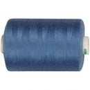 naaigaren polyester blauw 1000 meter