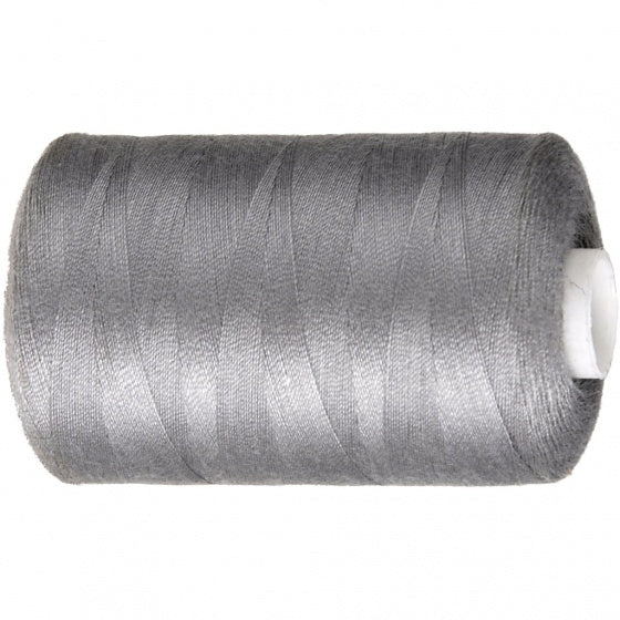 naaigaren polyester grijs 1000 meter