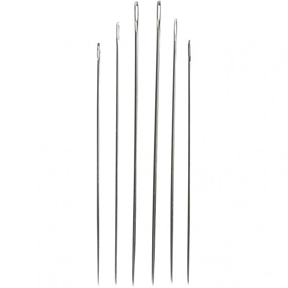 Stopnaalden Zilver 1-5, 6st.