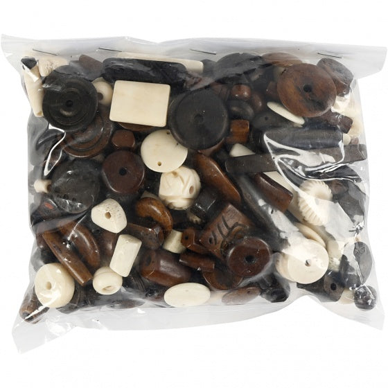 natuurlijke sieradenmix kunststof unisex 300 gram