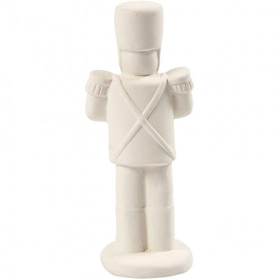 notenkraker 14 cm terracotta wit 3 stuks