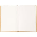 notitieboek A5 bruin/wit