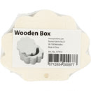 oester met magneet hout unisex 8 x 4 cm