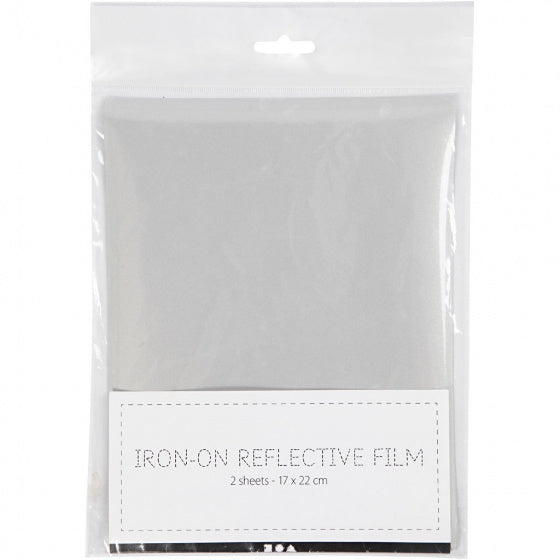 opstrijk reflectorfolie 2 vellen 17x22 cm