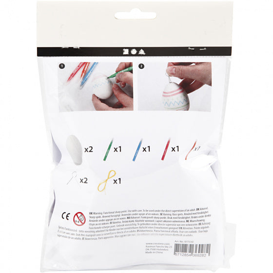 Knutselset Hangers Paaseieren