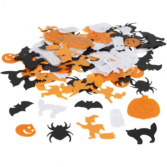 pailletten halloween gekleurd 10-20 mm 15 gram