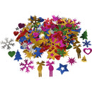 pailletten kerst gekleurd 8-50 mm 35 gram