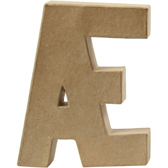 papier-mâché letter Æ 20,5 cm