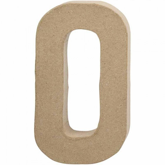 Letter Papier-maché - O, 20,5cm