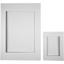 Passepartout lijsten wit 120 stuks