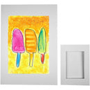 Passepartout lijsten wit 120 stuks