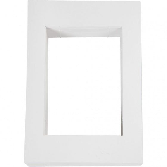 Passepartout lijsten wit 19 cm 100 stuks