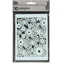 Patroonkarton Lichtblauw, 10st.