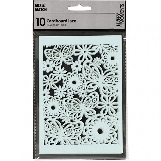 Patroonkarton Lichtblauw, 10st.