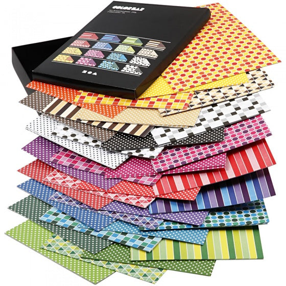 patroonkarton 21 x 29,7 cm 160 stuks multicolor