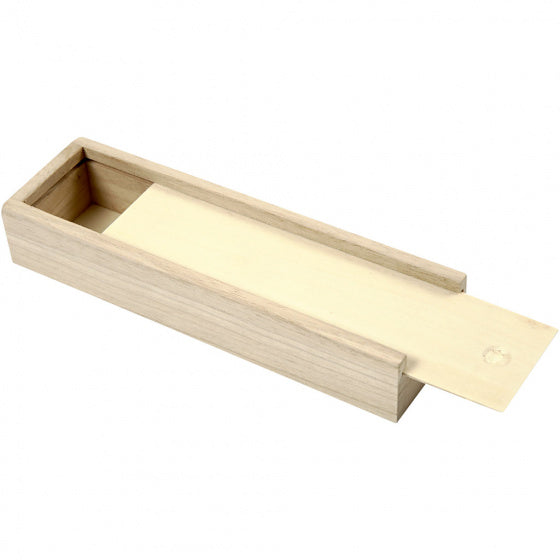 pennendoos 20 x 6 x 3,5 cm hout naturel