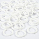 plastic ring wit 50 stuks