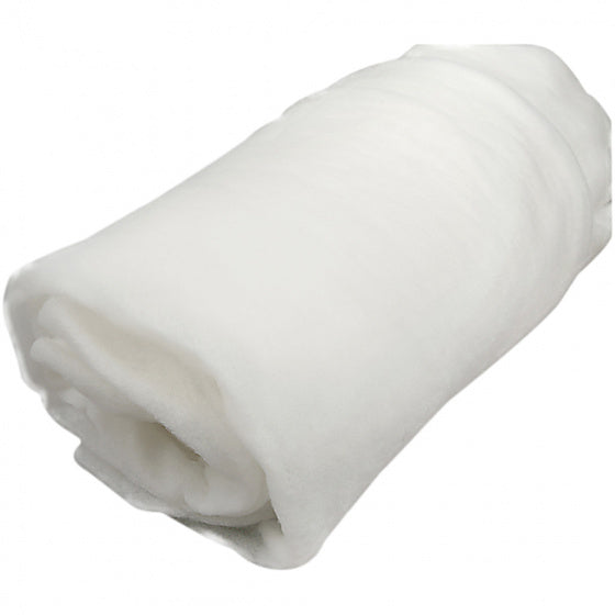 poppenvulling 5 x 1,6 meter polyester wit